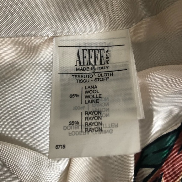 MOSCHINO cheap and chic Houndstooth 3 pocket wool blazer - Picture 6 of 6